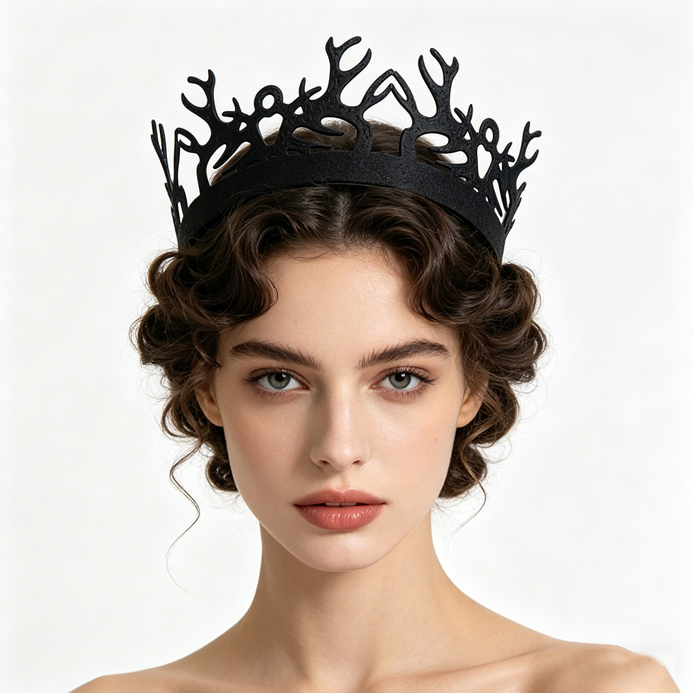 1pc Fashion Black Gothic Antle - Event & Party Supply บทวิจารณ์และราคา