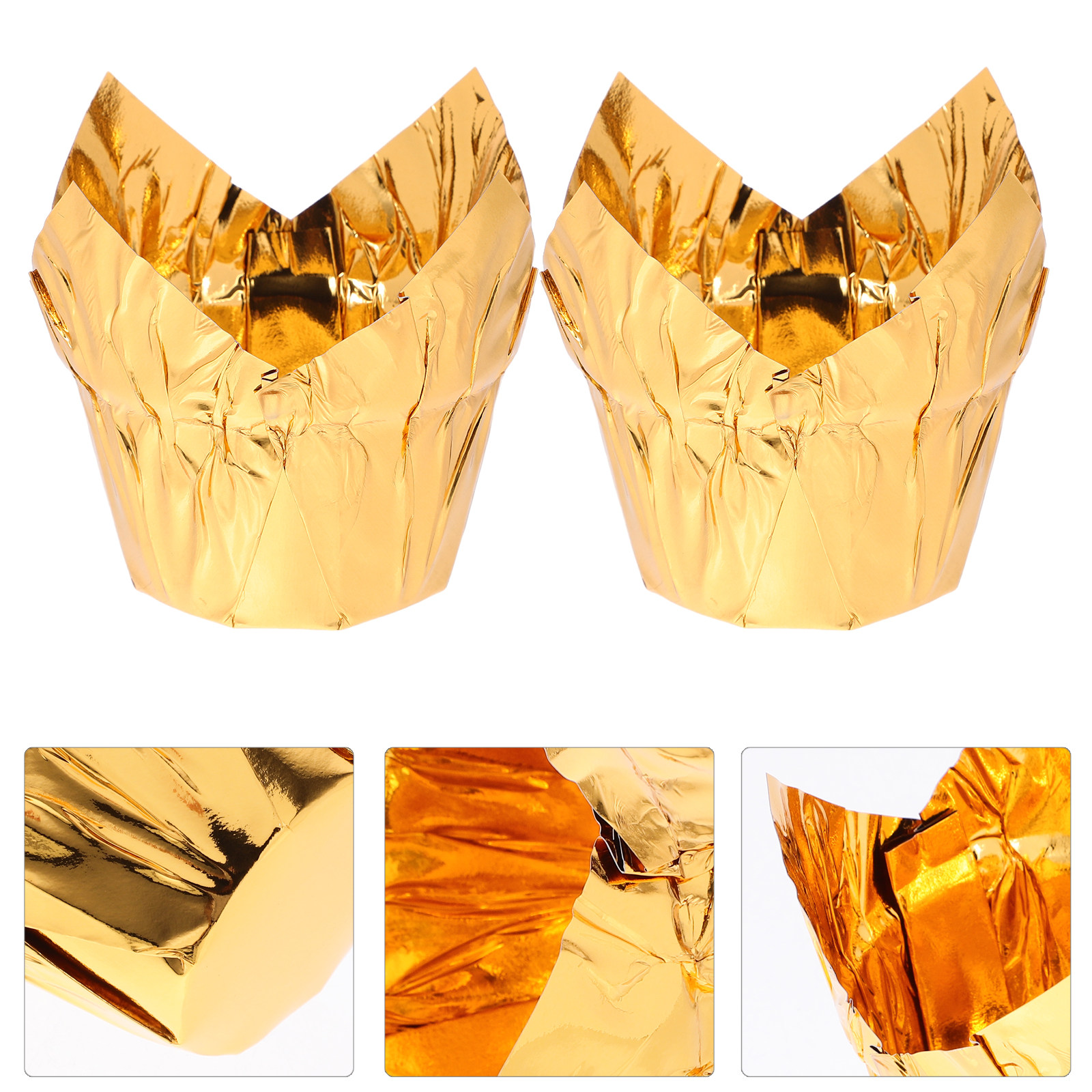 50Pcs Heat-Resistant Paper Cak - Plastic Cup 50Pcs บทวิจารณ์และราคา
