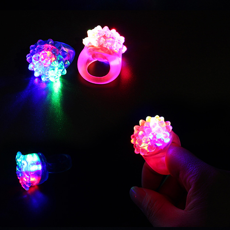 20/30/50pcs Glowing Rings LED  - Cotton Candy Cone บทวิจารณ์และราคา