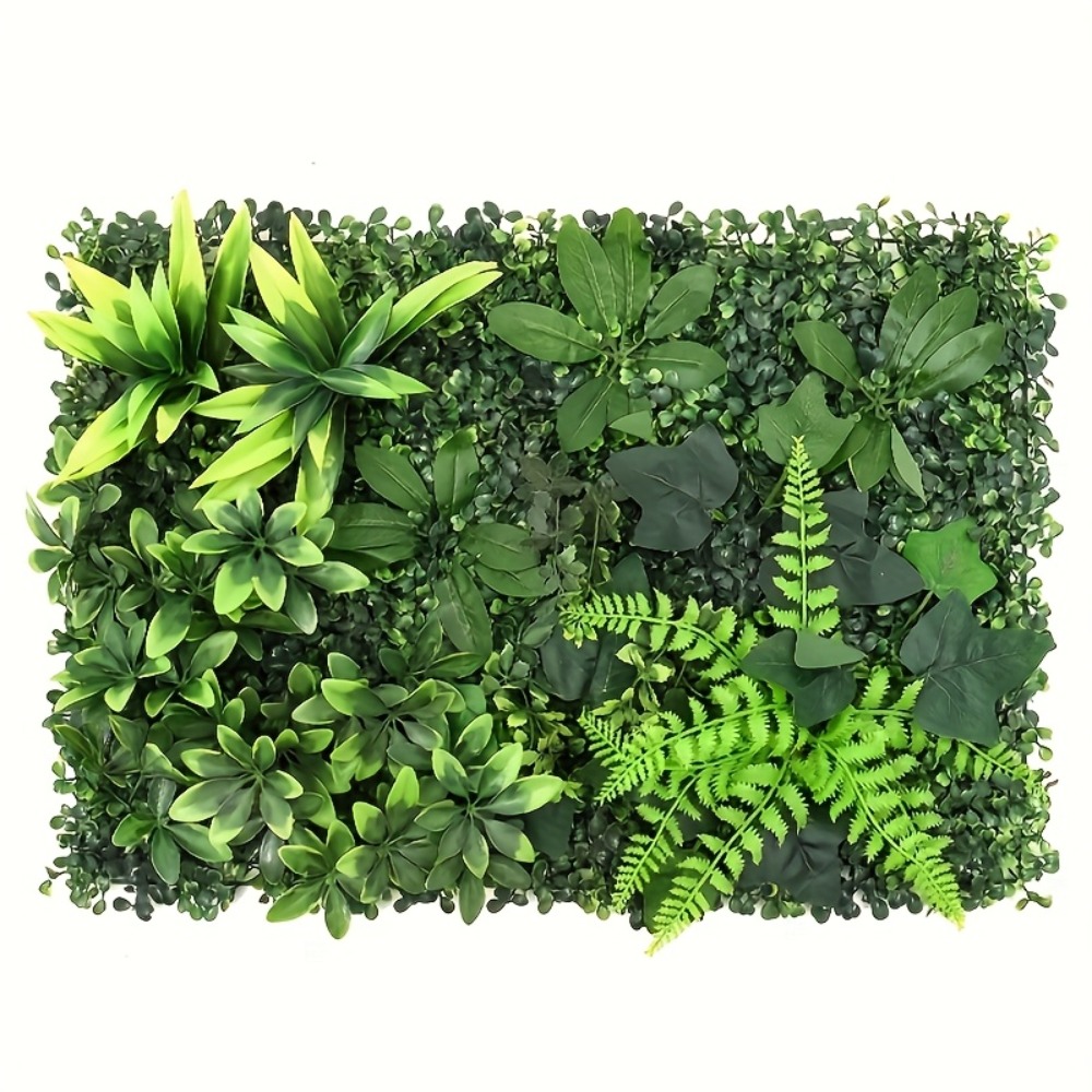 1PC Artificial Simulation Gree - Flower Wall Panel บทวิจารณ์และราคา