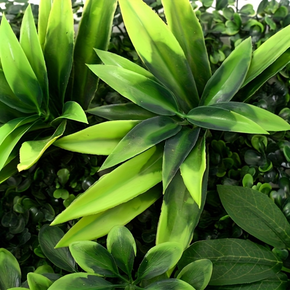 1PC Artificial Simulation Gree - Flower Wall Panel บทวิจารณ์และราคา
