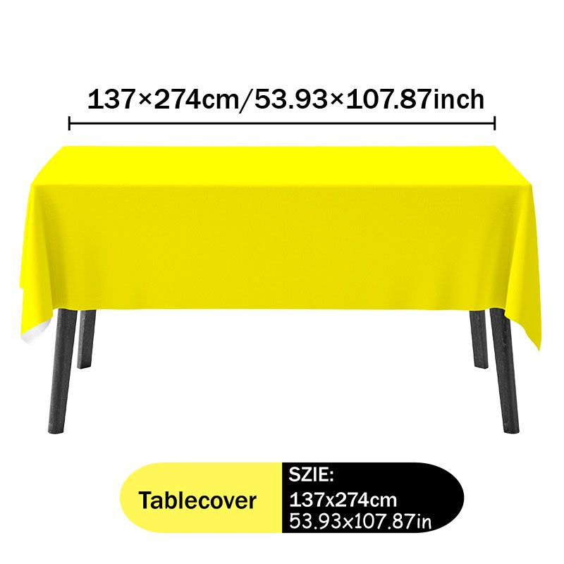 Yellow Tablecloth Napkin Set P - Table Cloth Disposable บทวิจารณ์และราคา
