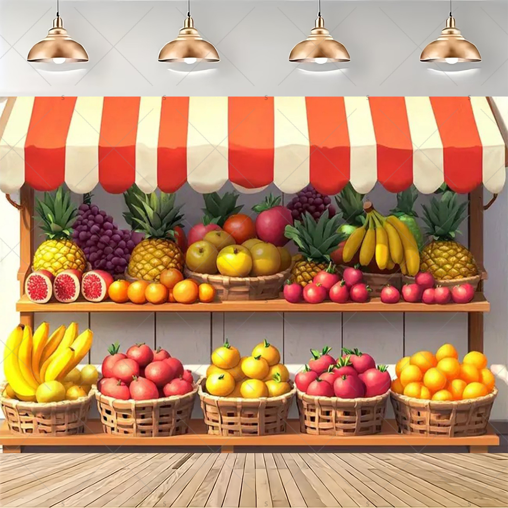 Colorful Supermarket Shelf Bac - Party Event Supply Store บทวิจารณ์และราคา