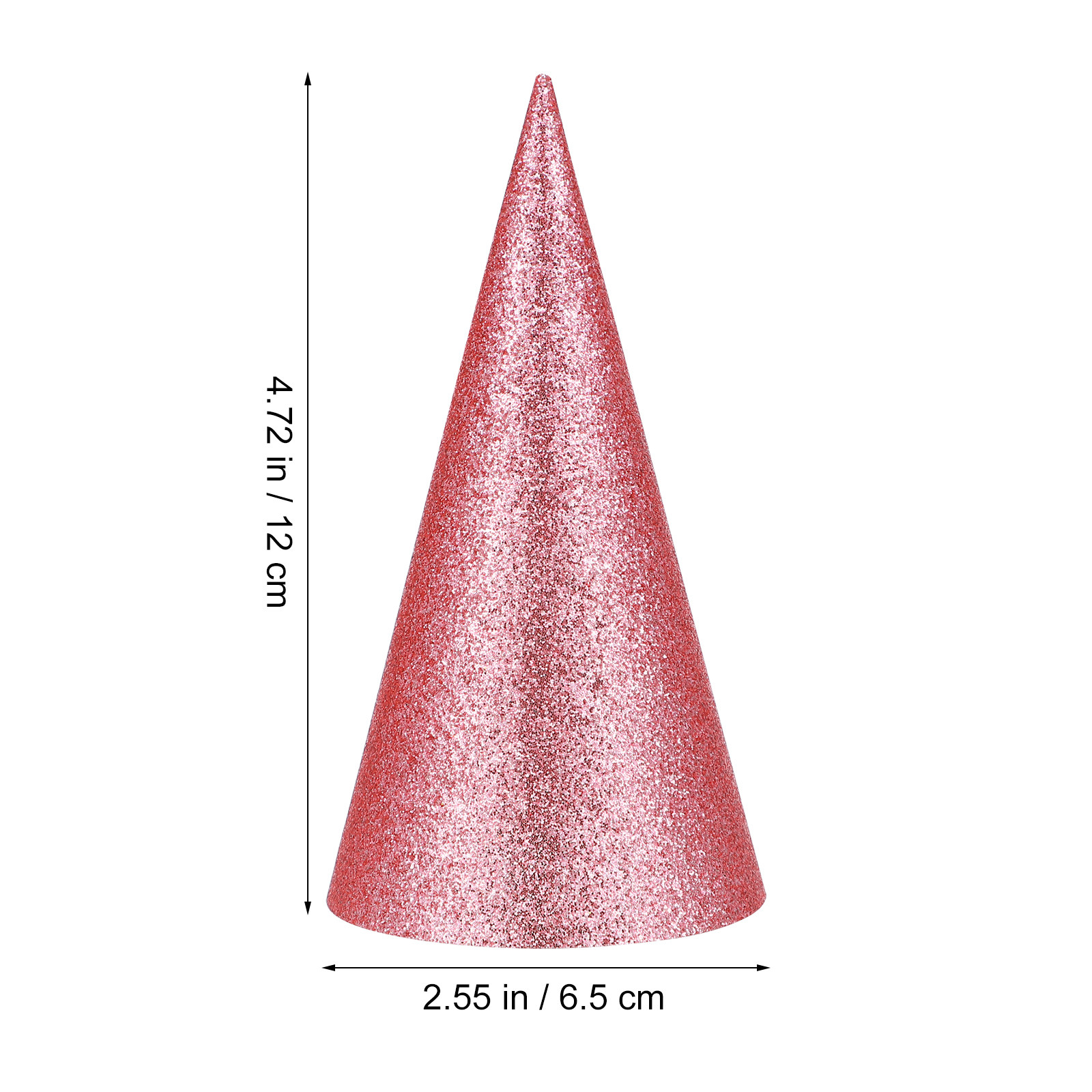 12Pcs Glitter Birthday Cone Ha - Party Hat Cone บทวิจารณ์และราคา