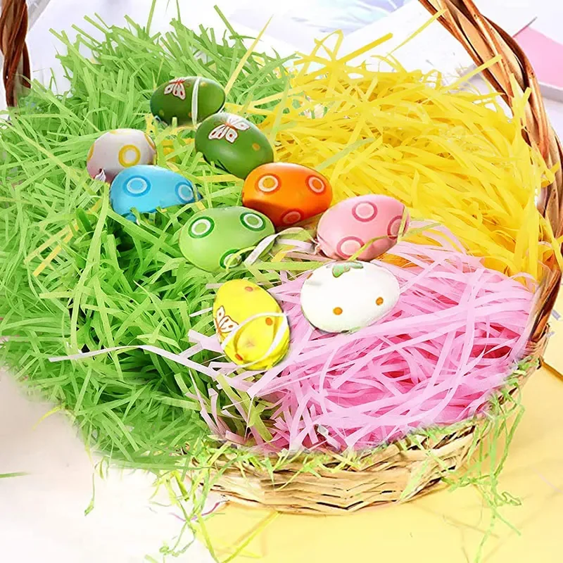 100g raffi Colorful Shredded C - Paper Straw Color บทวิจารณ์และราคา