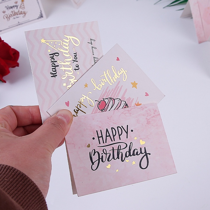 100pcs Golden stamping Happy b - Party Event Supplier บทวิจารณ์และราคา