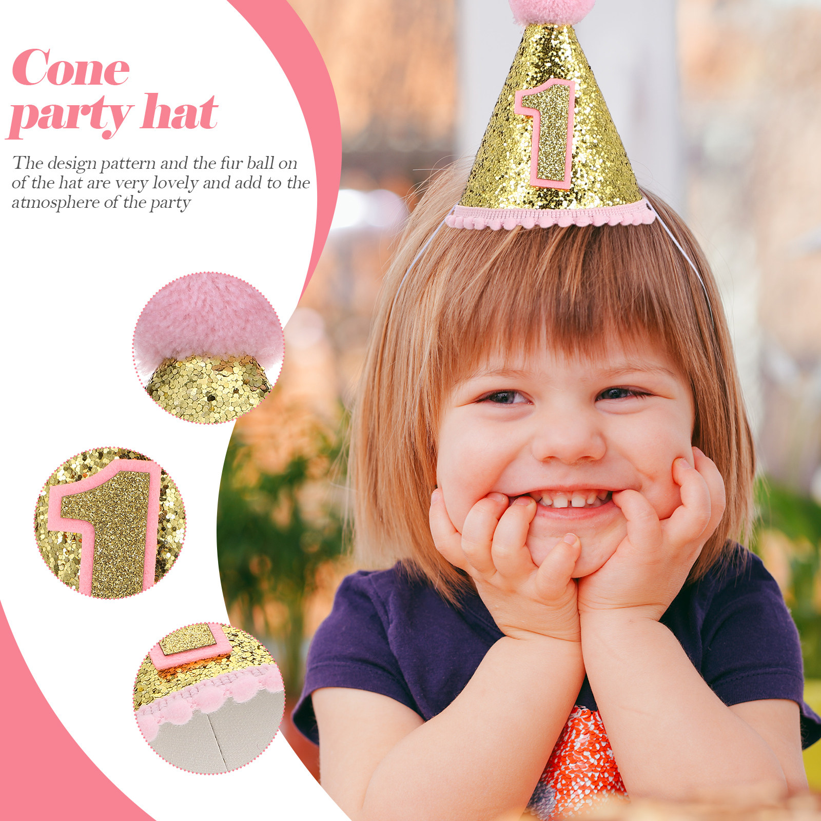 Premium Cloth Birthday Party C - Party Hat Cone บทวิจารณ์และราคา