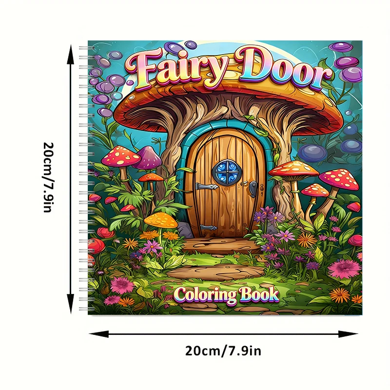 Coloring Book Fairy Door for A - Supply Event บทวิจารณ์และราคา