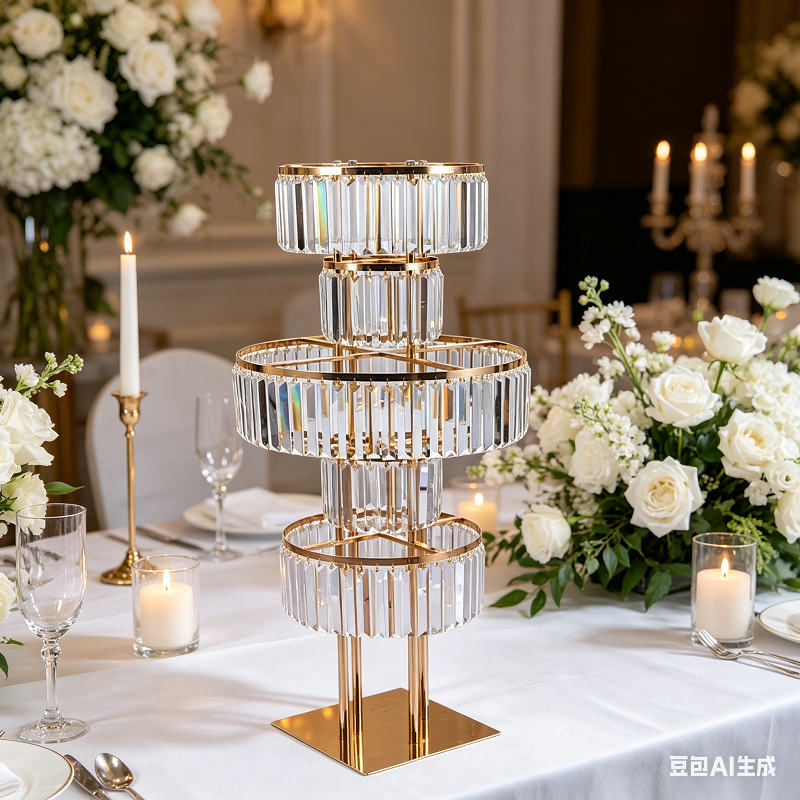 4 PCS Flower Rack Crystal Road - Party Event Supply Store บทวิจารณ์และราคา