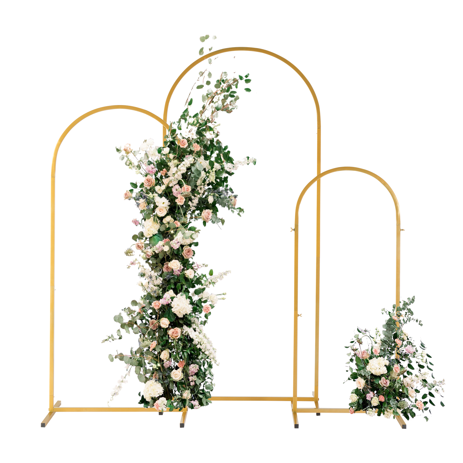 Golden metal balloon arch brac - Balloon Arch Kit บทวิจารณ์และราคา