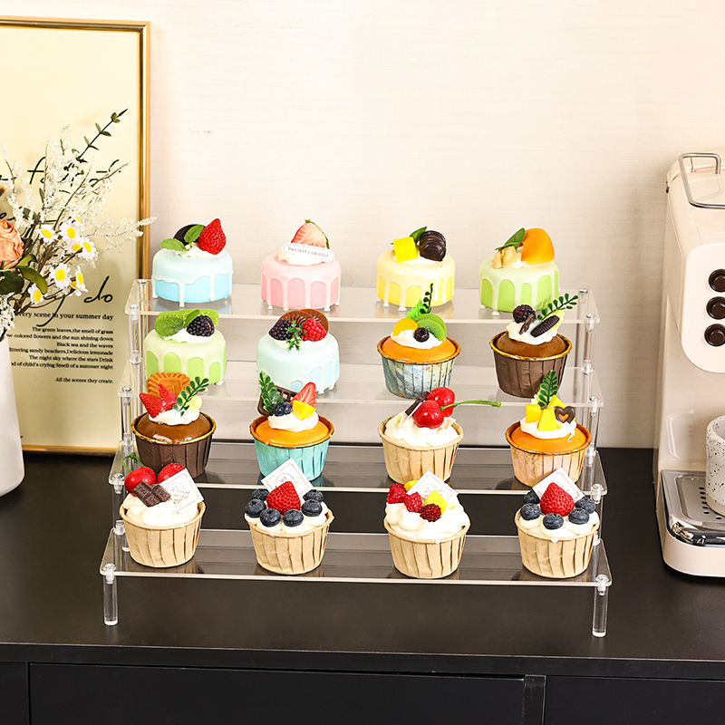 1pc multifunctional acrylic tr - Cupcake Stand Tier บทวิจารณ์และราคา