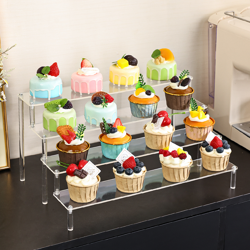 1pc multifunctional acrylic tr - Cupcake Stand Tier บทวิจารณ์และราคา