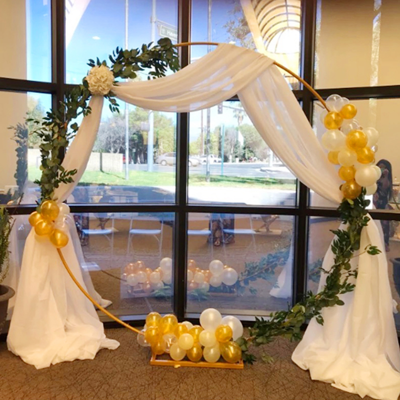 Wedding Arch Stand Round Metal - Balloon Arch Kit บทวิจารณ์และราคา