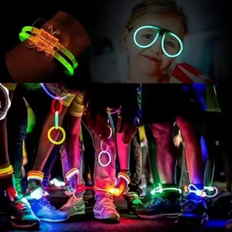 50/100Pcs Fluorescence Sticks  - Cotton Candy Cone บทวิจารณ์และราคา