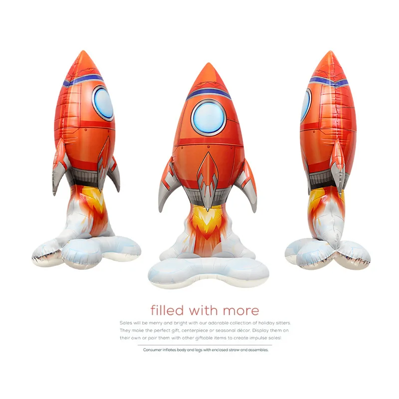 4D Rocket Helium Balloon Outer - Party Event Supplier บทวิจารณ์และราคา