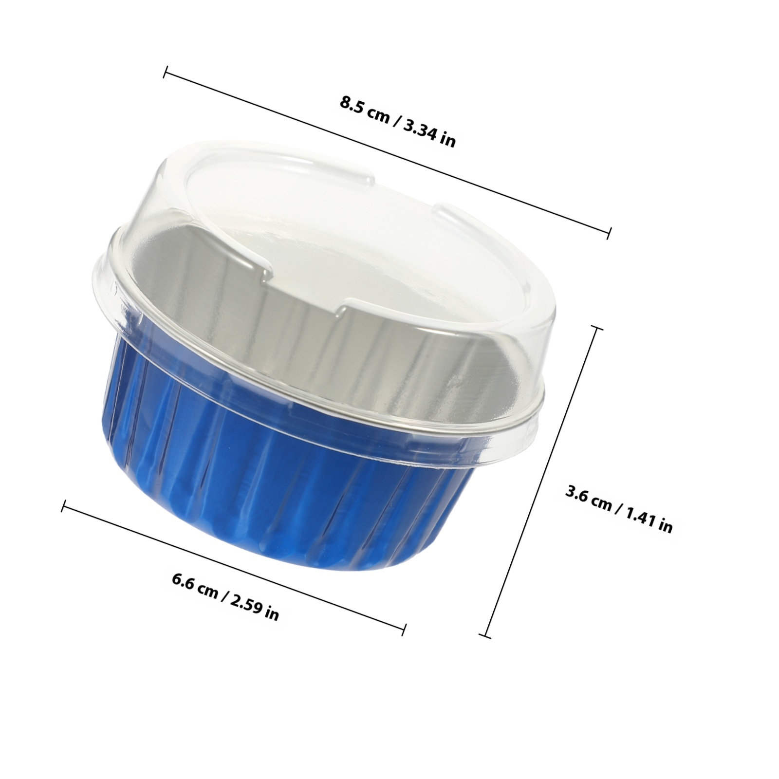 50Pcs Disposable Cupcake Cups  - Plastic Cup 50Pcs บทวิจารณ์และราคา