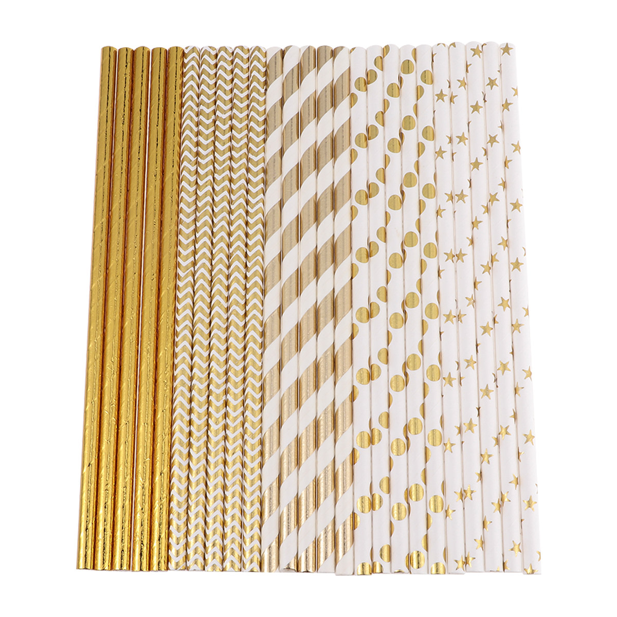 50Pcs Heart Paper Straws Biode - Paper Straw Color บทวิจารณ์และราคา