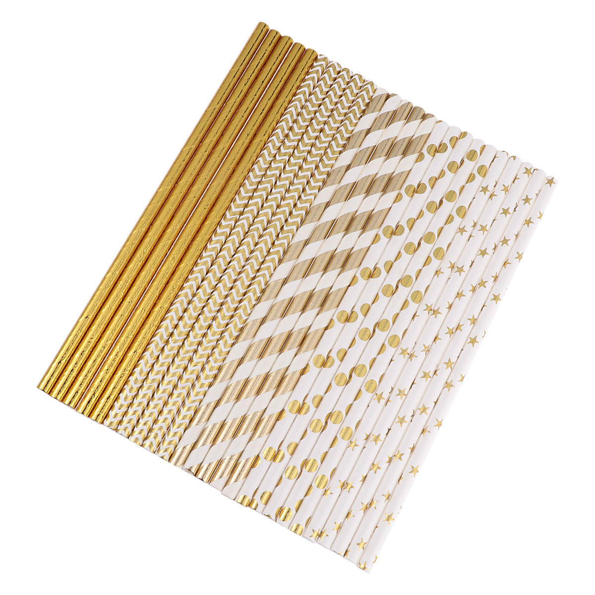 50Pcs Heart Paper Straws Biode - Paper Straw Color บทวิจารณ์และราคา