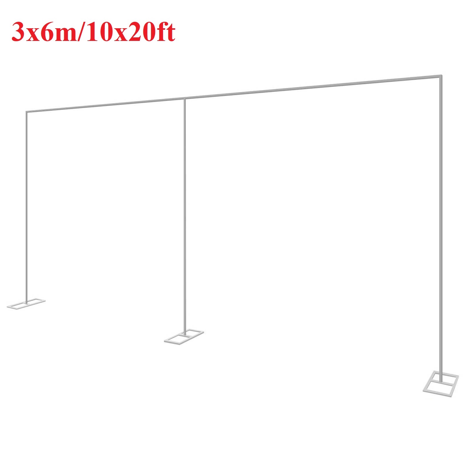 3x6m/10x20ft Metal Wedding Arc - Balloon Arch Kit บทวิจารณ์และราคา