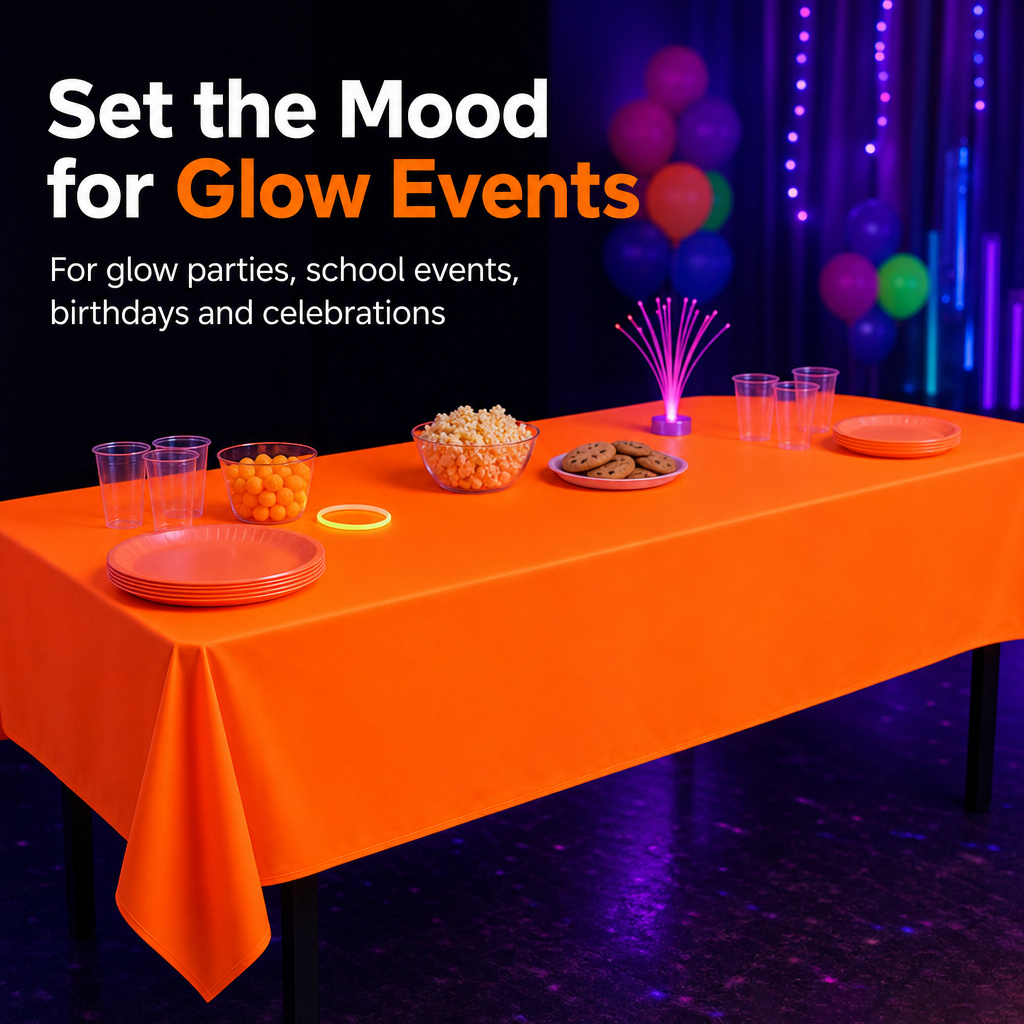 Thickened Macaron Fluorescent  - Table Cloth Disposable บทวิจารณ์และราคา