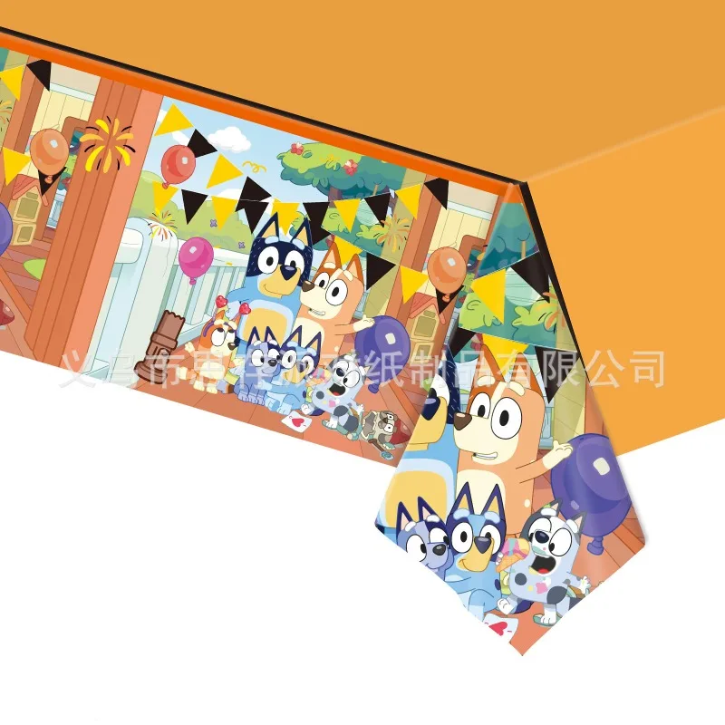 New Bluey Tablecloth Birthday  - Table Cloth Disposable บทวิจารณ์และราคา
