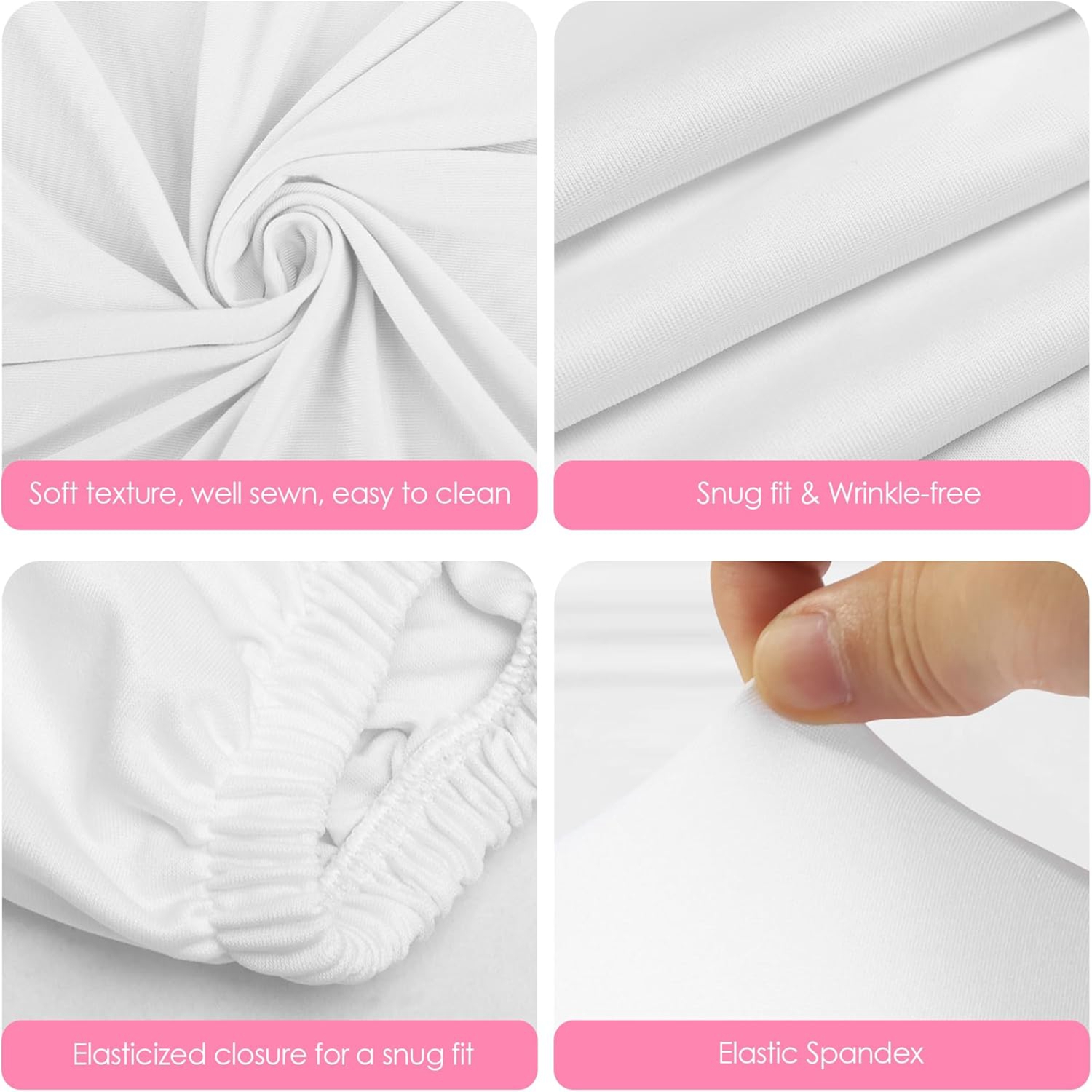 Yeele 1PCS/3PCS/5PCS White Cyl - Dessert Table Backdrop บทวิจารณ์และราคา