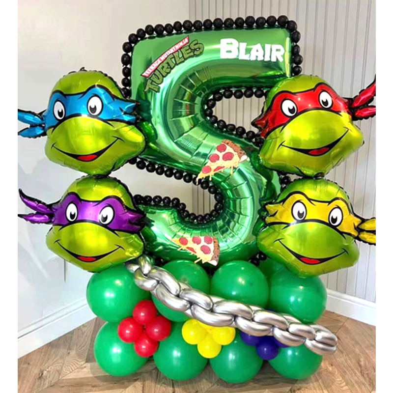 Ninja Turtles Themed Balloon A - Balloon Arch Kit บทวิจารณ์และราคา