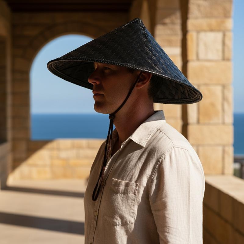 Hat Samurai Straw Ninja Chines - Party Hat Cone บทวิจารณ์และราคา
