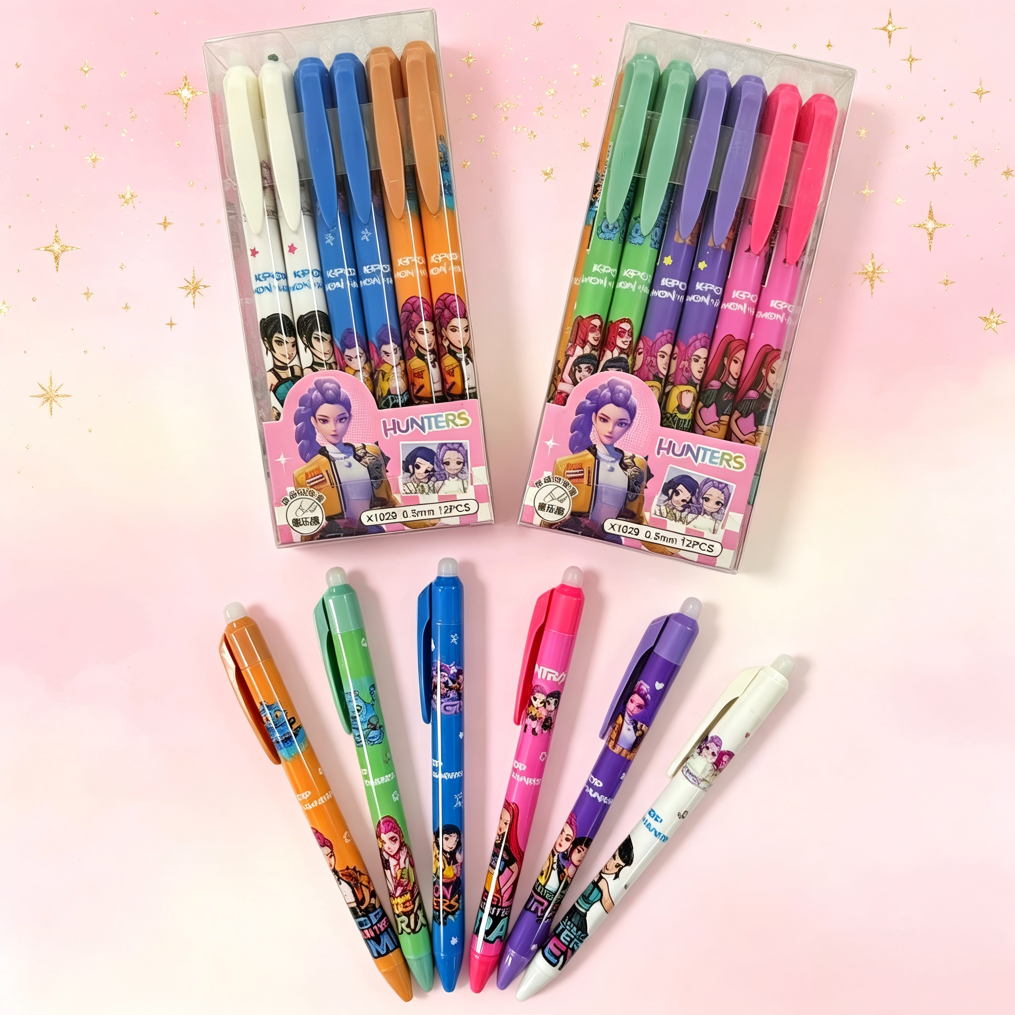 Cartoon Erasable Gel Pens Cute - Supply Event บทวิจารณ์และราคา