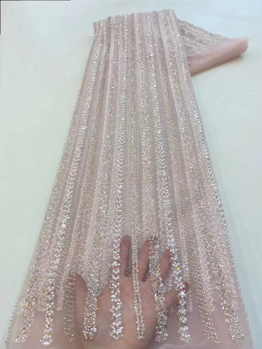 High Quality African Nigerian  - Glitter Tablecloth บทวิจารณ์และราคา
