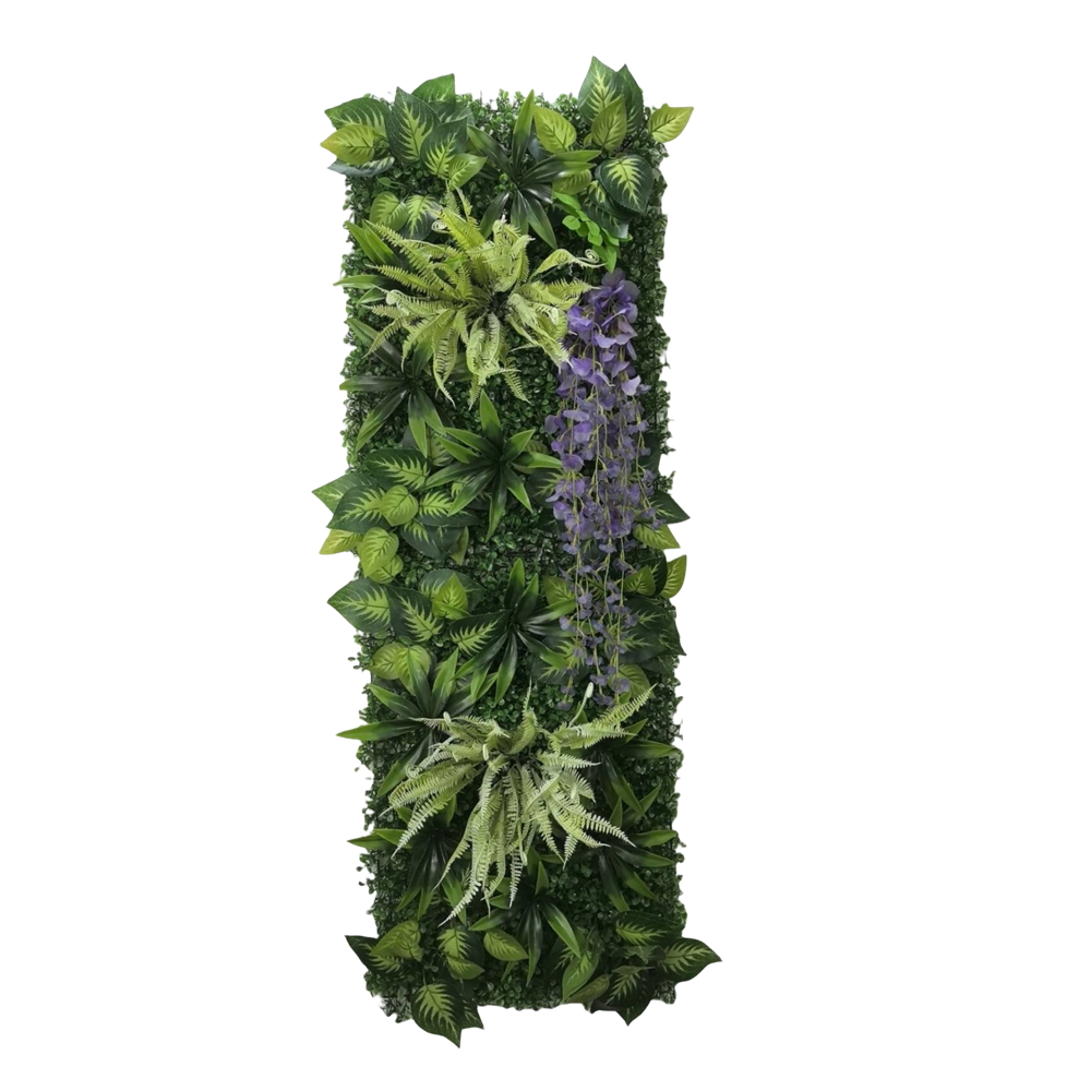 Home Decoration White Artifici - Flower Wall Panel บทวิจารณ์และราคา