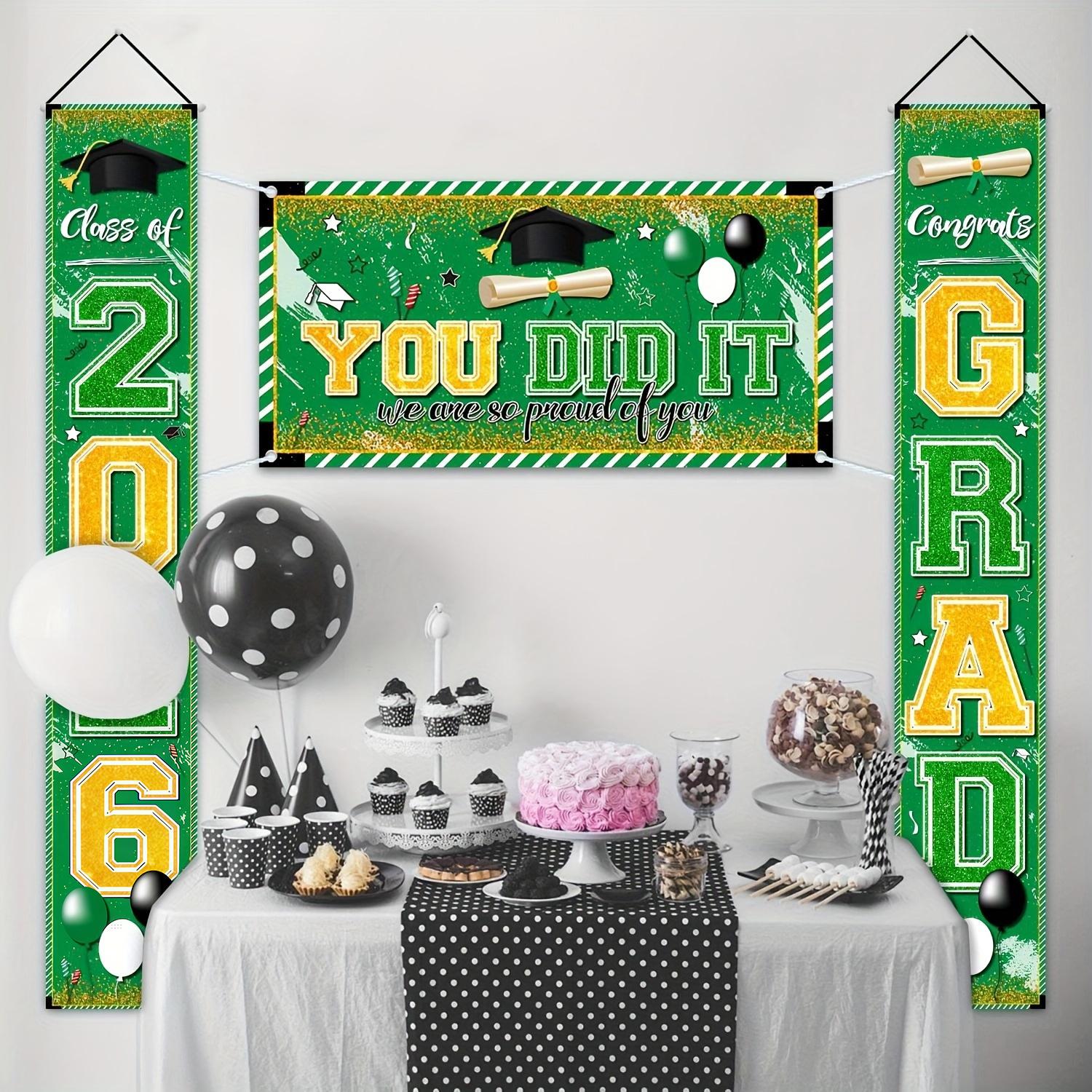 Congrat Class of 2026 Graduati - Party Banner Gold บทวิจารณ์และราคา