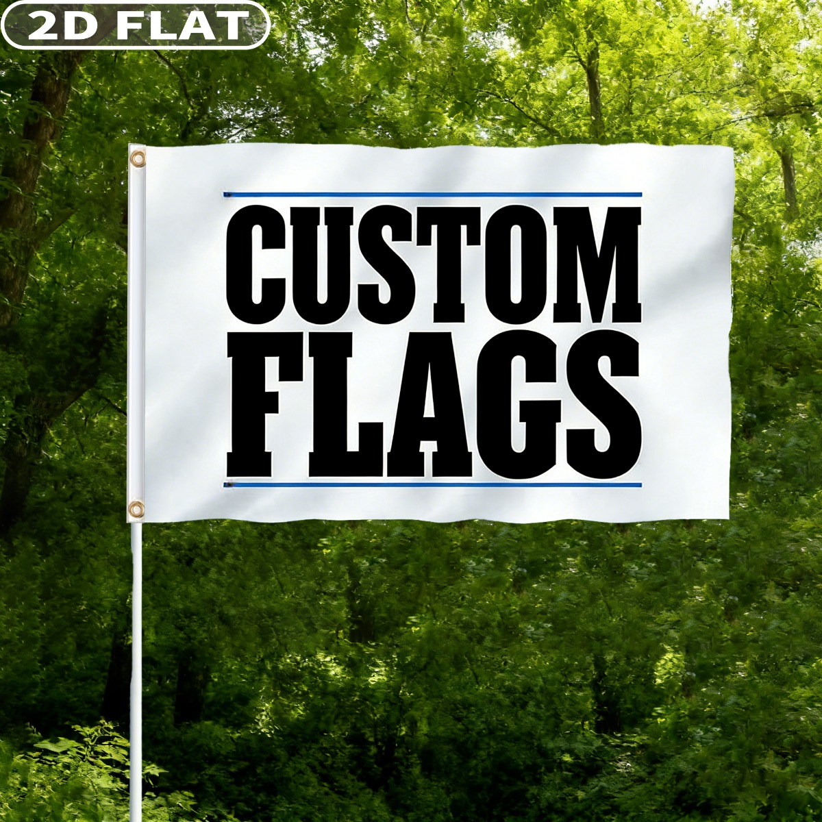 1pc Custom Flag with Image/Log - Event & Party Supply บทวิจารณ์และราคา