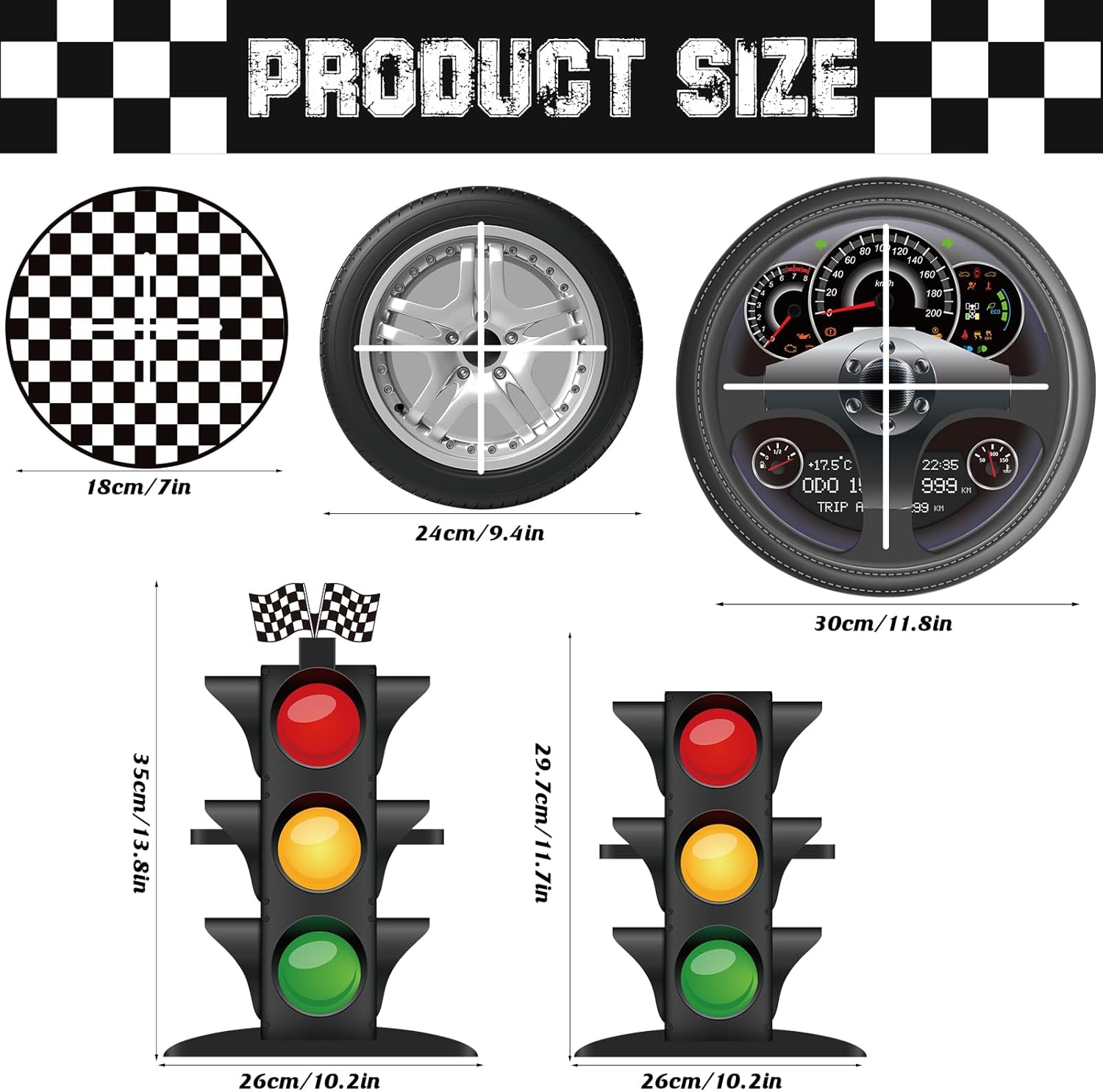 3-Tier Race Car Cupcake Stand, - Cupcake Stand Tier บทวิจารณ์และราคา