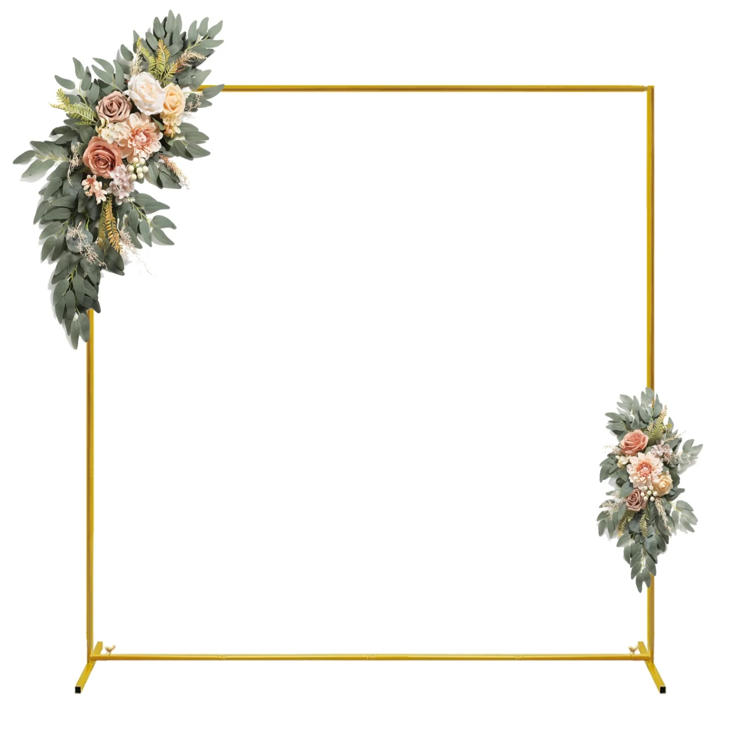 Gold Wedding Arches Square Bac - Balloon Arch Kit บทวิจารณ์และราคา