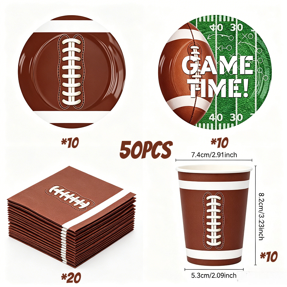 American Football Super Bowl P - Table Cloth Disposable บทวิจารณ์และราคา
