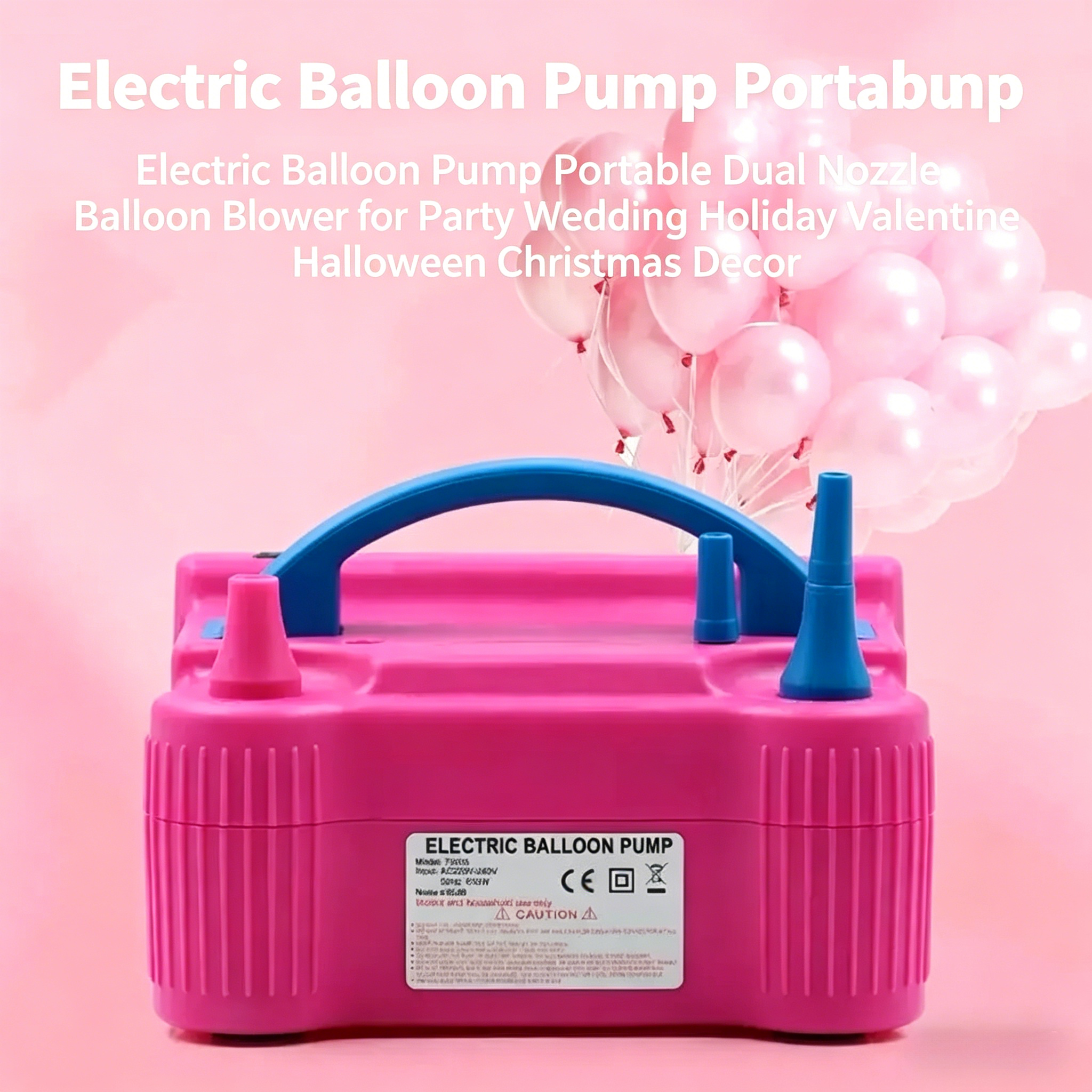 Portable Electric Balloon Blow - Balloon Pump Hand บทวิจารณ์และราคา